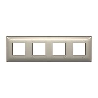 DKC 'Рамка ARTLEBEDEV, ''Avanti'', ''Кремовый жемчуг'', 8 модулей' (4425908)