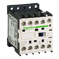 SCHNEIDER ELECTRIC Реле промежуточное 220В 3но+1нз 10А CA3KN встроенный ограничитель (CA3KN31MD3)