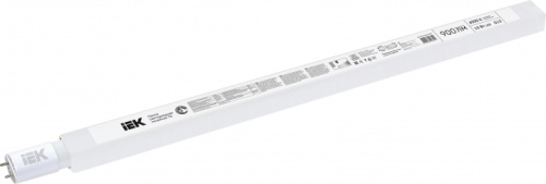 IEK Лампа светодиодная LED 10вт G13 дневной установка возможна после демонтажа ПРА ECO (LLE-T8-10-230-65-G13)