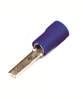 DKC Наконечник-гильза НШпИ 2.5-12 с изолированным фланцем синий  (100шт) (2B11P)