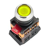 EKF Кнопка ABLFS-22 с подсветкой желтая NO+NC 230В PROxima (ablfs-22-y)