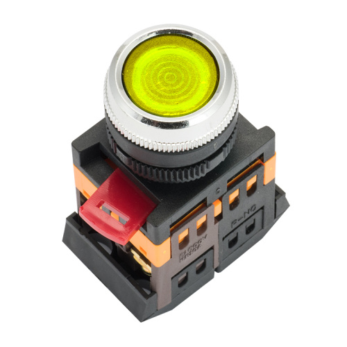 EKF Кнопка ABLFS-22 с подсветкой желтая NO+NC 230В PROxima (ablfs-22-y)