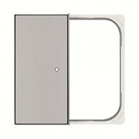 ABB SR-2-85PL Клавиша двойная free@home, SKY, серебристая  (SR-2-85PL)  (2CLA852640A1301)