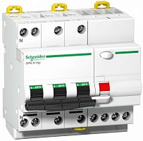 SCHNEIDER ELECTRIC Выключатель автоматический дифференциальный 4п 6кА 16A B 30мА AC DPN N VIGI (A9D55716)