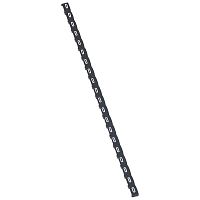 LEGRAND Маркер для кабеля цифра  (0) белая/черная Duplix 800шт (038400 )