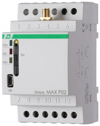ЕВРОАВТОМАТИКА Реле дистанционного управления SIMply MAX Р02 (EA15.001.002)