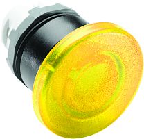 ABB Кнопка MPM1-21Y желтая ГРИБОК б/фикс (1SFA611124R2103)