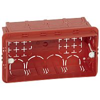 LEGRAND Superbox Коробка 4 модуля для вертикальной+горизонтальной установки (089249 )