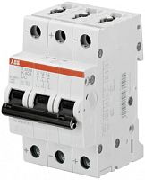 ABB Выключатель автоматический трехполюсный 203M Z63UC  (S203M-Z63UC)  (2CDS273061R0608)