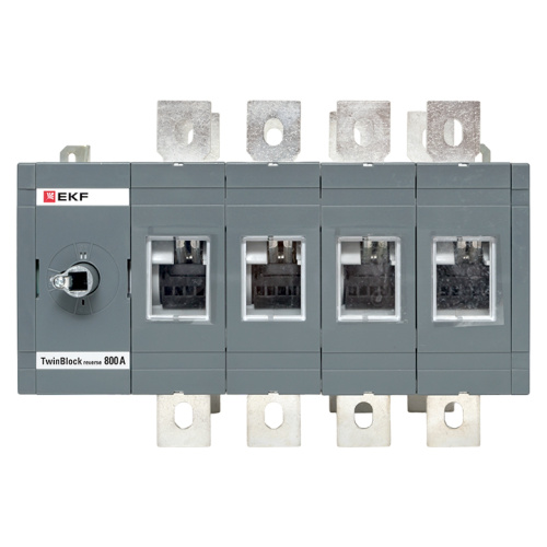 EKF Рубильник 800A 4P реверсивный без рукоятки управления TwinBlock EKF (tb-s-800-4p-rev) фото 2