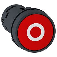 SCHNEIDER ELECTRIC Кнопка 22мм красная НО+НЗ с маркировкой O (XB7NA4532)