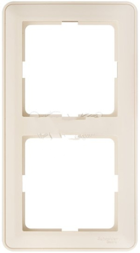 SCHNEIDER ELECTRIC W59 Рамка 2 поста бежевая (KD-2-28)