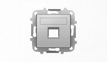 ABB Накладка для одного суппорта/разъема типа 2017... или 2018... со шторками и полем для надписи SKY н (2CLA851810A1401)