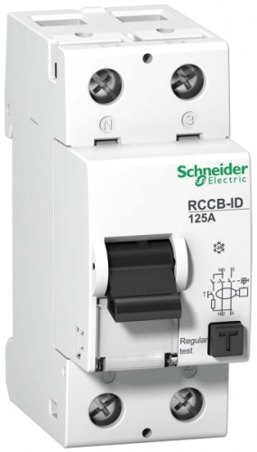 SCHNEIDER ELECTRIC Выключатель нагрузки дифференциальный УЗКИ ID 2п 125A 30мА A (16971)