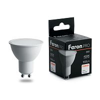 FERON Лампа светодиодная LED 8вт 230в GU10 теплый FERON .PRO OSRAM (LB-1608) (38092)