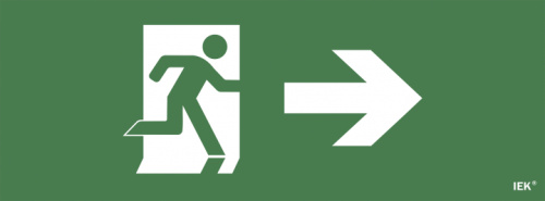 IEK Наклейка Фигура/стрелка вправо ССА 1005 (LPC10-1-35-13-FNAPR)