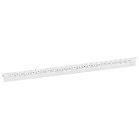 LEGRAND Планка маркировочная 2.3мм знак  (.) черная/белая Memocab (037955 )