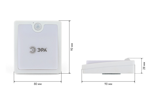 ЭРА SB-701 Фонарь  пушлайт + датчик [диммер, датчик света, 3хААА, бл]  (24/48/1440)  (Б0033761) фото 3