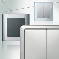 SCHNEIDER ELECTRIC Antik Клавиша 2шт стальной (MTN412546)