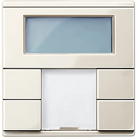 SCHNEIDER ELECTRIC SM Терморегулятор с дисплеем бежевый (MTN6241-0344)