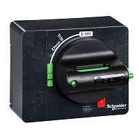 SCHNEIDER ELECTRIC Прямая поворотная рукоятка с черной рукояткой NSXm (LV426930)