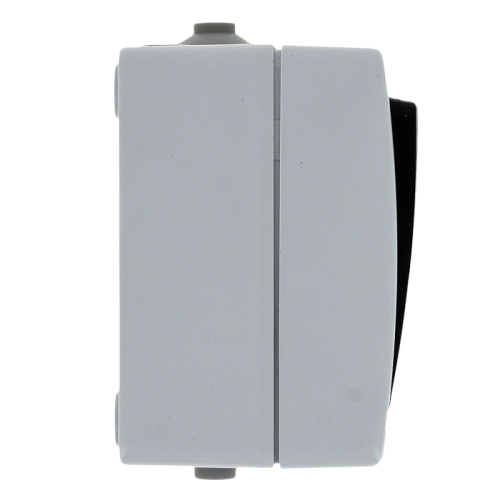 EKF Выключатель Венеция 2-клавишный 10А IP54 серый (EVV10-023-30-54) фото 3