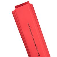 EKF Трубка термоусаживаемая ТУТ нг 20/10 красная в отрезках по 1м  PROxima (tut-20-r-1m)