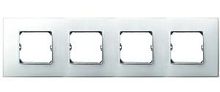 SIMON Neos Рамка 4 пост белоснежный (27774-60)