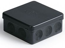 ABB Коробка распределительная 86х86x40 IP65 12 вводов черная (AP9M)