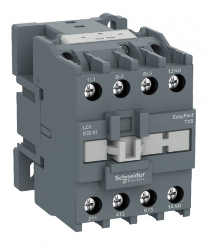 SCHNEIDER ELECTRIC Контактор E 1НО 32А AC3 220В 50/60Гц (LC1E3210M7)