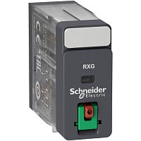 SCHNEIDER ELECTRIC Реле промежуточное 5А2С/О ~230В кнопка тест (RXG21P7)