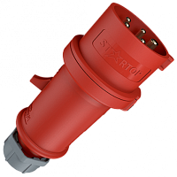 MENNEKES Вилка кабельная 16А 3Р+N+E IР44 переносная безвинтовые клеммы 400В (33)