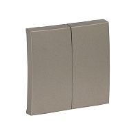 EKF Валенсия лицевая панель выключателя 2-кл. 10А кашемир EKF PROxima (ESV10-L-023-40)