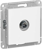 SCHNEIDER ELECTRIC Розетка ATLASDESIGN TV проходная 4DB механизм белый (ATN000192)