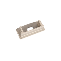 ВАРТОН Крышка торцевая для накладного профиля с отверстием  (V4-R0-70.0001.KIT-0211)