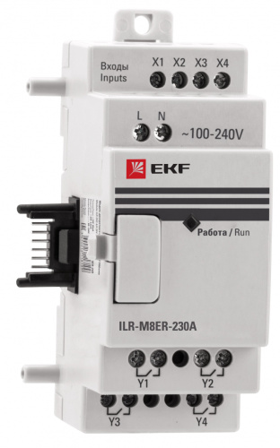EKF Модуль дискретного в/в 4/4 230В PRO-Relay  PROxima (ILR-M8ER-230A)