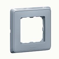 LEGRAND CARIVA Рамка 1 пост жемчужно-серый (695966)