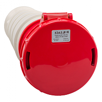 KEAZ Розетка 235-63А-6h-380AC-3P+PE+N-IP67 (222764)