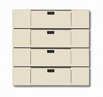 ABB SOLO/FUTURE Радиопередатчик настенный 4 канала слоновая кость (6730-0-0034)