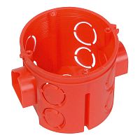 ПРОМРУКАВ Коробка установочная углубленная 80-0510 безгалогенная (HF) 64х60 (160шт/кор) ПРОМРУКАВ  (аналог 10190) (80-0510)