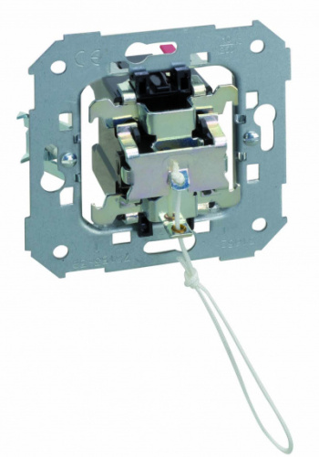 SIMON Кнопка со шнуром, 10А 250В, S82,82N,88, механизм (75153-39)