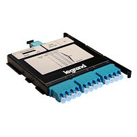 LEGRAND Кассета сверхвысокой плотности MTP - многомодовая OM4 - 12 коннекторов LC - для установки в модульн (032154 )