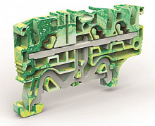DKC Клемма заземления 3 точки подключения на 2,5 кв.мм (ZEFCE210)