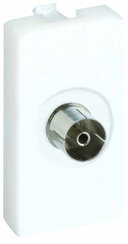 SIMON Connect Плата с разъемом TV мама пайка 225х45мм белый (K102B-9) SIMON Connect Плата с разъемом TV мама пайка 225х45мм белый (K102B-9)