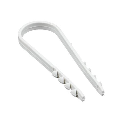 EKF Дюбель-хомут для круглого кабеля  (19-25мм) белый  (50 шт) PROxima (plc-ncs50-19x25w)