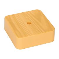 EKF Коробка разветвительная KMP-030-030  (78х78х26) светлое дерево  PROxima (plc-kmr-030-030-s)