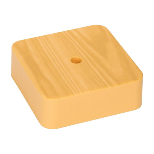 EKF Коробка разветвительная KMP-030-030  (78х78х26) светлое дерево  PROxima (plc-kmr-030-030-s)