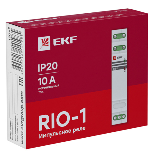 EKF Импульсное реле RIO-1  PROxima (rio-1) фото 3