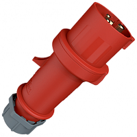 MENNEKES Вилка кабельная 16А 2Р+E IP44 ProTOP (149A)