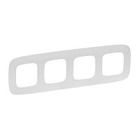 LEGRAND Valena ALLURE Рамка 4 поста жемчуг универсальная (754414 )
